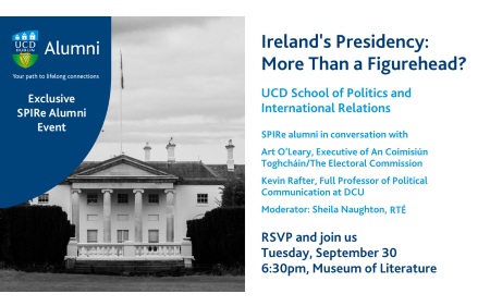 Event for SPIRe Alumni and Faculty - Irish Presidential Election